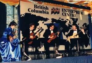 the VGQ performing at EXPO '86