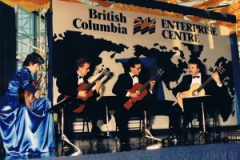 the VGQ performing at EXPO '86